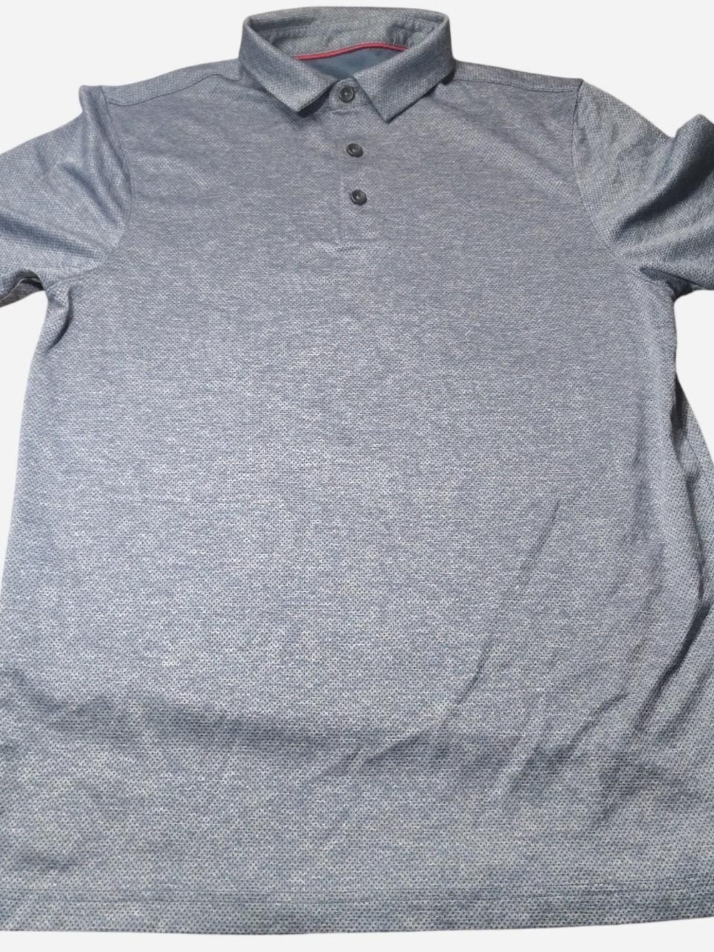 Champion Men's Light Gray Heather Polo